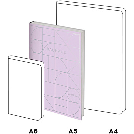 Ежедневник недатированный, А5, 136л., кожзам, Greenwich Line "Vision. Quadro. Powder", тон. блок, срез фольга
