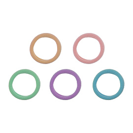 Резинки для волос MESHU, пастельные ассорти, 40шт., диаметр 2,5см, европодвес фото Резинки для волос MESHU, пастельные ассорти, 40шт., диаметр 2,5см, европодвес