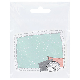 Самоклеящийся блок фигурный MESHU "Soft pillows", 40л., европодвес фото Самоклеящийся блок фигурный MESHU "Soft pillows", 40л., европодвес