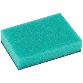 Губки для посуды Vega, поролон с абразивным слоем, 8*5,3*2,3см, 10шт.