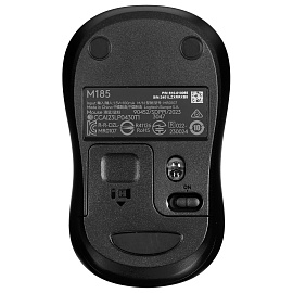 Мышь беспроводная Logitech M185 серая (910-002238)