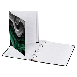 Тетрадь на кольцах А5, 120л., BG "Paper art", матовая ламинация