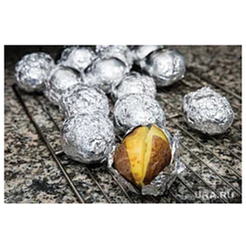 Фольга алюминиевая, ширина 30 см, длина 80 м, в рулоне, MASTERFOIL, FPK145T