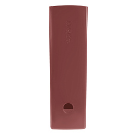 Лоток для бумаг вертикальный СТАММ "Вега", бордовый Agra