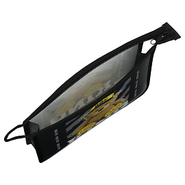 Папка для тетрадей 1 отделение, А5, ArtSpace "King", пластик, на молнии