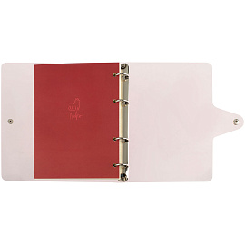 Тетрадь на кольцах 120л., А5, клетка MESHU "Neko", с пластиковой обложкой