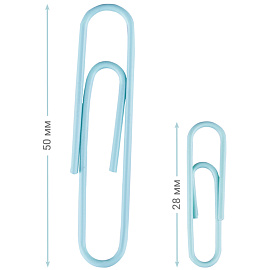 Набор канцелярский Meshu Dew 4 отделения (зажимы для бумаг 19 мм, скрепки канцелярские 28 мм, скрепки канцелярские 50 мм, силовые кнопки)
