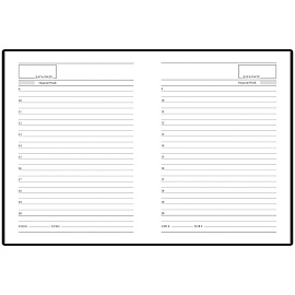 Ежедневник недатированный, А6, 160л., бумвинил, OfficeSpace, коричневый