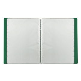 Папка 30 вкладышей STAFF, зеленая, 0,5 мм, 225699 фото Папка 30 вкладышей STAFF, зеленая, 0,5 мм, 225699