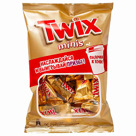 Шоколадный батончик Twix мини 184 г