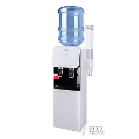Кулер для воды Ecotronic J1-LCN XS белый (только нагрев)