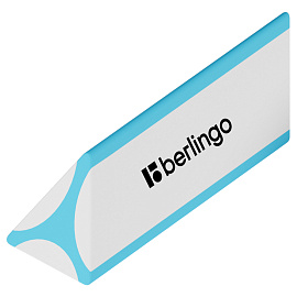 Ластик Berlingo "Triangle Pro", треугольный, скошенный, термопластичная резина, 57*16*16мм фото Ластик Berlingo "Triangle Pro", треугольный, скошенный, термопластичная резина, 57*16*16мм