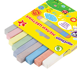 Мел цветной квадратный 9 штук, ЮНЛАНДИЯ "ЮНЛАНДИК И ОКРУЖАЮЩИЙ МИР", картонная упаковка, европодвес, 227443 фото Мел цветной квадратный 9 штук, ЮНЛАНДИЯ "ЮНЛАНДИК И ОКРУЖАЮЩИЙ МИР", картонная упаковка, европодвес, 227443