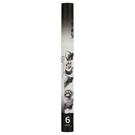 Грифели для механических карандашей MESHU, 6шт., 2,0мм, HB