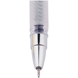 Ручка гелевая Berlingo "Standard" черная, 0,5мм, грип, игольчатый стержень