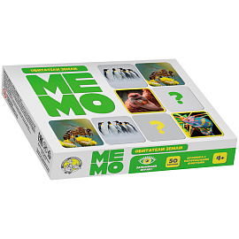 Настольная игра Мемо Обитатели земли