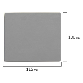 Пластилин скульптурный BRAUBERG ART CLASSIC, серый, 0,5 кг, мягкий, 106513 фото Пластилин скульптурный BRAUBERG ART CLASSIC, серый, 0,5 кг, мягкий, 106513