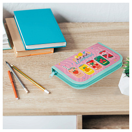 Пенал 1 отделение, 200*130 ArtSpace "Lemonade", ламинированный картон