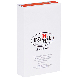 Краска масляная художественная Гамма "Студия", 46мл, туба, кадмий красный темный (имит.)