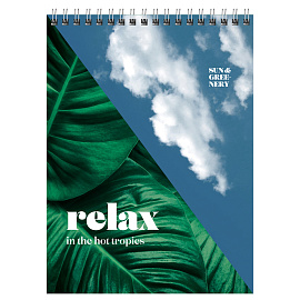 Блокнот А5 80л. на гребне BG "Время путешествий