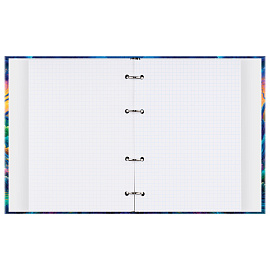 Тетрадь на кольцах А5, 120л., BG "Волшебная ночь", глянцевая ламинация