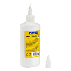 Клей ПВА OfficeSpace, 125г, с дозатором фото Клей ПВА OfficeSpace, 125г, с дозатором