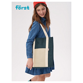 Сумка-шоппер Forst "Mist" 40*35*8см, 1 отделение, 1 карман, вельветовая на кнопке