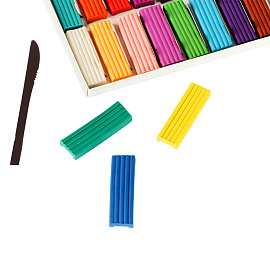 Пластилин Мульти-Пульти "Чебурашка", 18 цветов, 270г, со стеком, картон фото Пластилин Мульти-Пульти "Чебурашка", 18 цветов, 270г, со стеком, картон