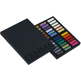 Пастель художественная Гамма, 36 цветов, картон. упак.
