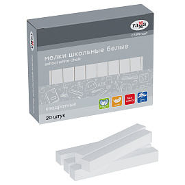 Мел Гамма белый 20 штук (2308195)