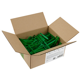 Механизмы для скоросшивания СТАММ, пластиковые, 100шт., зеленые