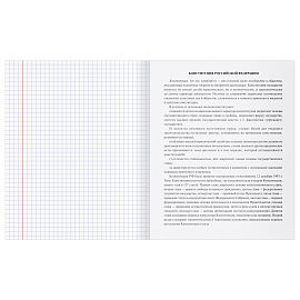 Тетрадь предметная 48л. BG "Перфокарта" - Обществознание, пластиковая обложка