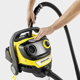 Пылесос Karcher WD 5 S V-25/5/22 желтый (1.628-350.0)