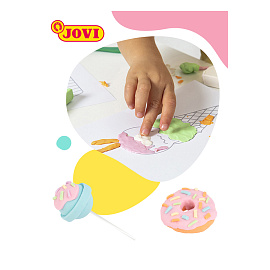 Пластилин на растительной основе Jovi 6 цветов 300 г фото Пластилин на растительной основе Jovi 6 цветов 300 г
