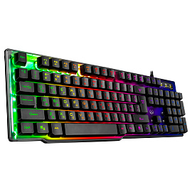 Клавиатура Sven KB-G8500, USB, прозрачный корпус, подсветка, черный фото Клавиатура Sven KB-G8500, USB, прозрачный корпус, подсветка, черный