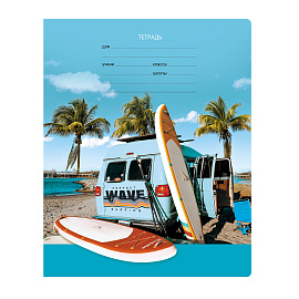 Тетрадь 12л., клетка BG "Экстрим", эконом