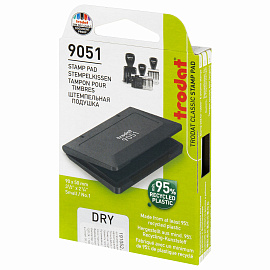 Штемпельная подушка TRODAT 9051, 90х50 мм, НЕОКРАШЕННАЯ, 191052 фото Штемпельная подушка TRODAT 9051, 90х50 мм, НЕОКРАШЕННАЯ, 191052