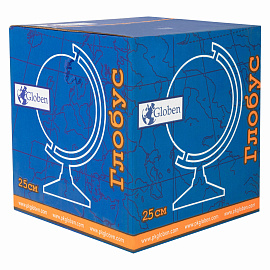 Глобус Globen Классик Евро политический 25 см с подсветкой