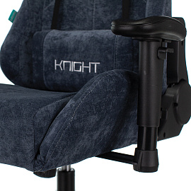 Кресло компьютерное Zombie VIKING KNIGHT, 2 подушки, ткань, синее, 1372993