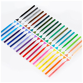 Фломастеры Мульти-Пульти "Енот во Франции", 36цв., смываемые, картон, европодвес