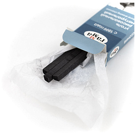 Уголь рисовальный ГАММА "Студия", НАБОР 3 шт., виноградный, экстрамягкий, квадратный, 080219_01