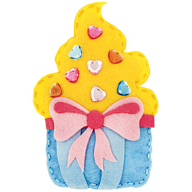 Игрушка из фетра Мульти-Пульти "Пирожное