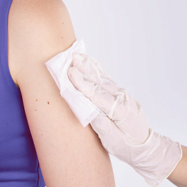 Салфетки спиртовые для инъекций Асептика 110x125 мм (250 штук в упаковке)