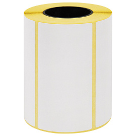 Этикетки термотрансферные, ПОЛУГЛЯНЕЦ, 100х50 мм, 500 этикеток в ролике, 115610