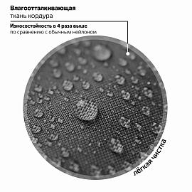 Ранец BRAUBERG PREMIUM, 2 отделения, с брелком, UFO, 38х29х16 см, 227815