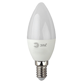 Лампа светодиодная Эра LED B35-7W-827-E14 7 Вт E14 C 2700 К 560 Лм матовая (Б0020538)