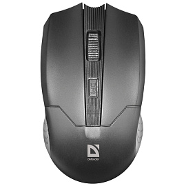 Набор беспроводной DEFENDER Columbia C-775RU, USB, клавиатура, мышь 2 кнопки + 1 колесо-кнопка, черный, 45775