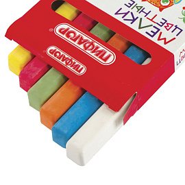 Мел цветной квадратный 6 штук, ПИФАГОР, картонная упаковка, европодвес, 221979 фото Мел цветной квадратный 6 штук, ПИФАГОР, картонная упаковка, европодвес, 221979