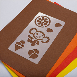 Набор трафаретов Мульти-Пульти "Чебурашка