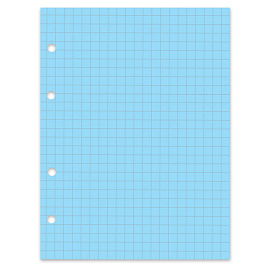 Сменный блок 80л., А5, BG, голубой, пленка т/у, с вкладышем